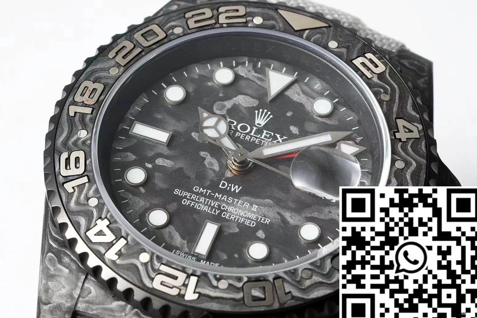 Strap Carbon II GMT-MASTER Fiber Fabric Rolex Diw Dial 0207